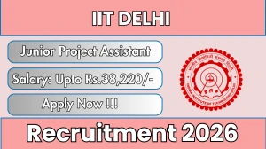 IIT Delhi Junior Project Assistant Recruitment 2026 – Apply Online IIT Delhi Junior Project Assistant Recruitment 2026 – Apply Online