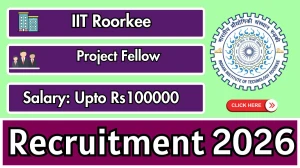 IIT Roorkee Project Fellow Recruitment 2026 - Apply Online