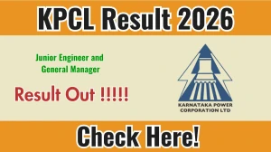 KPCL JE and GM Result 2026 OUT - Download Scorecard @kpcl.karnataka.gov.in