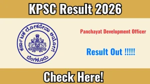 KPSC PDO Result 2026 OUT (Direct Link) - Download Scorecard @ kpsc.kar.nic.in KPSC PDO Result 2026 OUT (Direct Link) - Download Scorecard @ kpsc.kar.nic.in