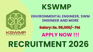 KSWMP Recruitment 2026 – Apply Online for 21 Environmental Engineer, SWM Engineer and More Posts