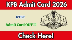 KTET Admit Card 2026 Out - Download Hall Ticket