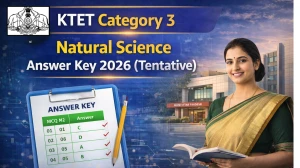 KTET Category 3 Natural Science Answer Key 2026 (Tentative) – Check Complete Answer