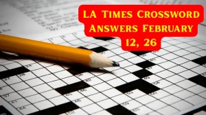 LA Times Crossword Answers 02/12/26