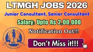 LTMGH Recruitment 2026 - Apply Offline for 06 Junior Consultant, Senior Consultant Posts
