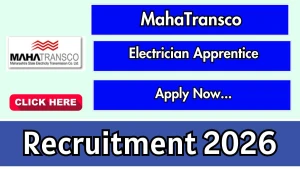 MahaTransco Electrician Recruitment 2026 - Apply Online