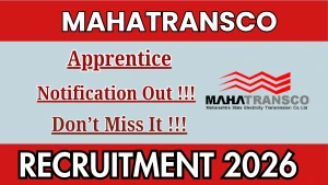 MAHATRANSCO Apprentice Recruitment 2026 - Apply Online for 39 Posts