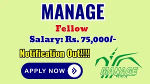 MANAGE Fellow Recruitment 2026 – Apply Online