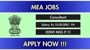 MEA Consultant in the Recruitment 2026 - Apply Online