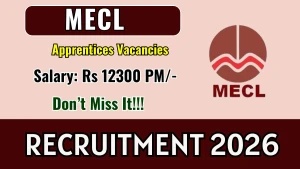 MECL Recruitment 2026 - Apply Online for 30 Apprentice Posts