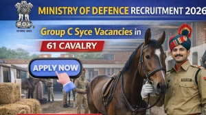 Ministry of Defence Group C Syce Recruitment 2026 - Apply Offline for 12 Posts
