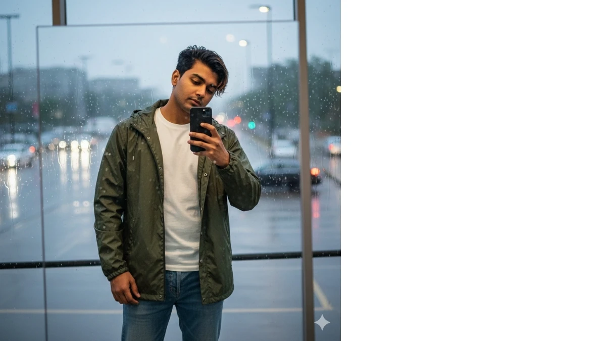 10 Google Gemini AI Mirror Photography Prompts for Aesthetic Mordern 4K HD Portraits