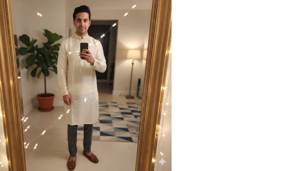 10 Google Gemini AI Mirror Photography Prompts for Aesthetic Mordern 4K HD Portraits