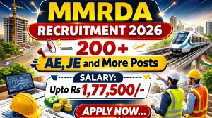 MMRDA Recruitment 2026 - Apply Online for 235 AE, JE and More Posts