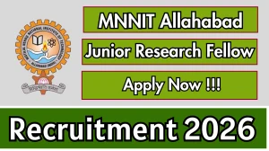 MNNIT Allahabad Junior Research Fellow Recruitment 2026 - Apply Online MNNIT Allahabad Junior Research Fellow Recruitment 2026 - Apply Online