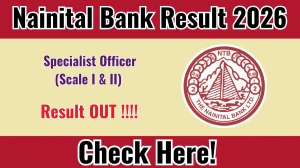 Nainital Bank SO Result 2026 - Download Scorecard @nainitalbank.bank.in