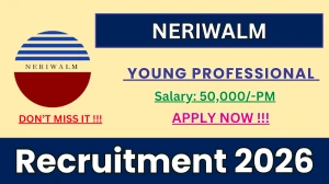 NERIWALM Young Professional Recruitment 2026 - Apply Offline for 01 Posts