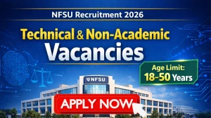 NFSU Technical and Non Academic Recruitment 2026 - Apply Online for 82 Posts