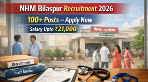NHM Bilaspur Recruitment 2026 - Apply Online for 146 Attendant, MPW and Other Posts