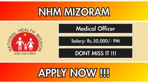 NHM Mizoram Medical Officer Recruitment 2026 – Apply Online for 10 Posts