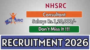 NHSRC Consultant Recruitment 2026 - Apply Online