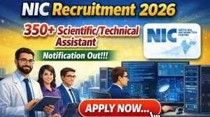 NIC Scientific/Technical Assistant Recruitment 2026 - Apply Online for 376 Posts