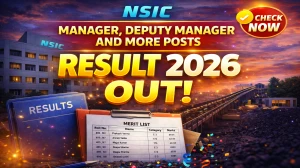 NSIC Various Managers Result 2026 OUT (Direct Link) - Download @nsic.co.in NSIC Various Managers Result 2026 OUT (Direct Link) - Download @nsic.co.in