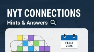 NYT Connections Hints Today (February 3, 2026) – All Categories & Answers (#968)
