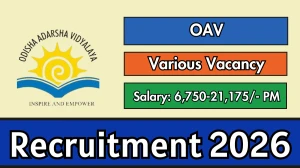 OAV Recruitment 2026 – Apply Offline for Chowkidar, Warden and More Posts