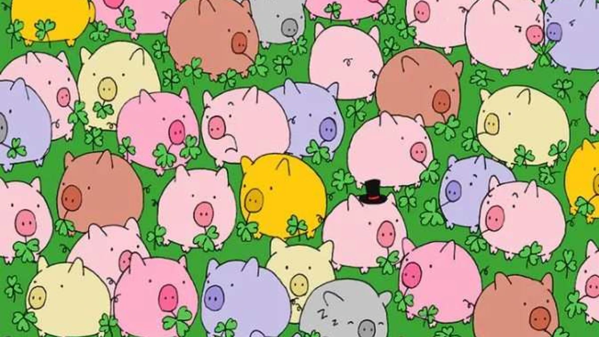 Only Eagle-Eyed Thinkers Can Locate the Four-Leaf Clover in 8 Seconds