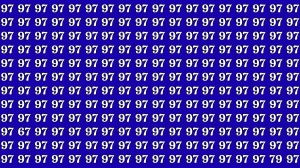 Optical Illusion Eye Challenge: Within 7 Seconds Spot the Number 67 and 79 among...