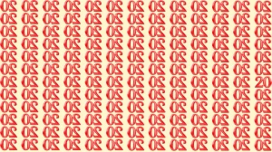 Optical Illusion Eye Test: Can You Spot the 20 among Inverted 20 in 7 Seconds