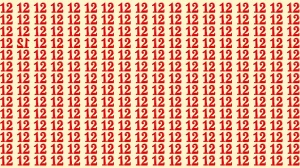 Optical Illusion IQ Test: Within 6 Seconds Spot The Inverted 12 among 12