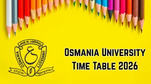 Osmania University Time Table 2026 Announced For M.Sc and MCA @ ouexams.in Details Here Osmania University Time Table 2026 Announced For M.Sc and MCA @ ouexams.in Details Here