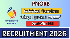 PNGRB Individual Consultant Recruitment 2026 - Apply Offline