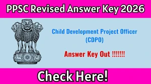 PPSC CDPO Revised Answer Key 2026 Out - Download PDF & Raise Objection PPSC CDPO Revised Answer Key 2026 Out - Download PDF & Raise Objection