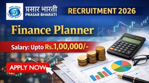 Prasar Bharati Finance Planner Recruitment 2026 - Apply Online