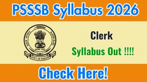PSSSB Clerk Syllabus 2026 - Download PDF & Exam Pattern