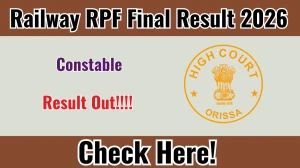 Railway RPF Constable Final Result 2026 - Download Scorecard @indianrailways.gov.in