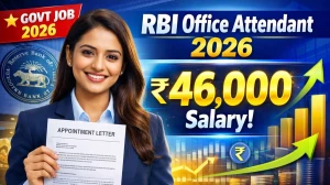 RBI Office Attendant Salary 2026: In-Hand Salary, Pay Scale, Allowances & Career Growth