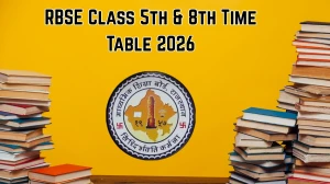 RBSE Rajasthan Board 5th & 8th Class Time Table 2026 (Out) – Download Rajasthan Board Exam Date PDF RBSE Rajasthan Board 5th & 8th Class Time Table 2026 (Out) – Download Rajasthan Board Exam Date PDF