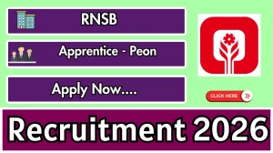 RNSB Apprentice Recruitment 2026 - Apply Online