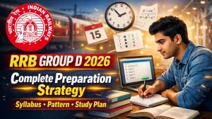 RRB Group D Exam Preparation 2026: Study Plan, Syllabus, Pattern, Tips & Books to Crack CBT in First Attempt