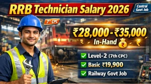 RRB Technician Grade 3 Salary 2026: Pay Level 2 Basic Pay, In-Hand Salary, Allowances & Deductions
