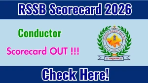 RSSB Conductor Scorecard 2026 OUT - Download Scorecard @rssb.rajasthan.gov.in RSSB Conductor Scorecard 2026 OUT - Download Scorecard @rssb.rajasthan.gov.in