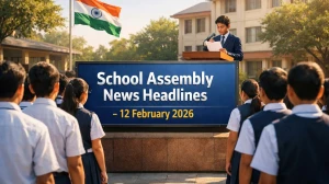 School Assembly News Headlines Today 12th February 2026: Top National, World, Sp...