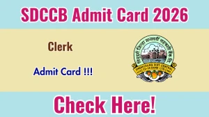 SDCCB Clerk Admit Card 2026 Out - Download Here