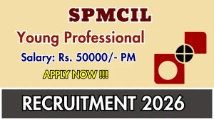 SPMCIL Young Professional Recruitment 2026 – Apply Online