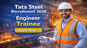 Tata Steel Engineer Trainee Recruitment 2026 - Apply Online