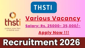 THSTI Recruitment 2026 – Walk in for Fire Supervisor, Technician and More Posts THSTI Recruitment 2026 – Walk in for Fire Supervisor, Technician and More Posts